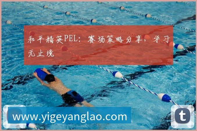 和平精英PEL:赛场策略分享,学习无止境